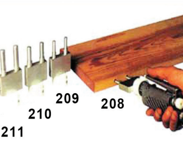 Tryska kolíkovacia dvojitá 10x30 mm